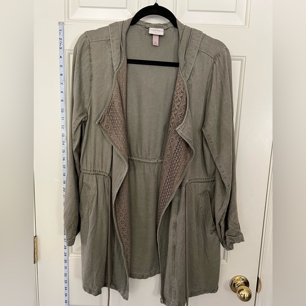 Knox Rose Hooded Military style Women’s Jacket, Medium - Picture 9 of 11